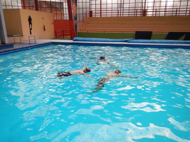 piscinas de prática 